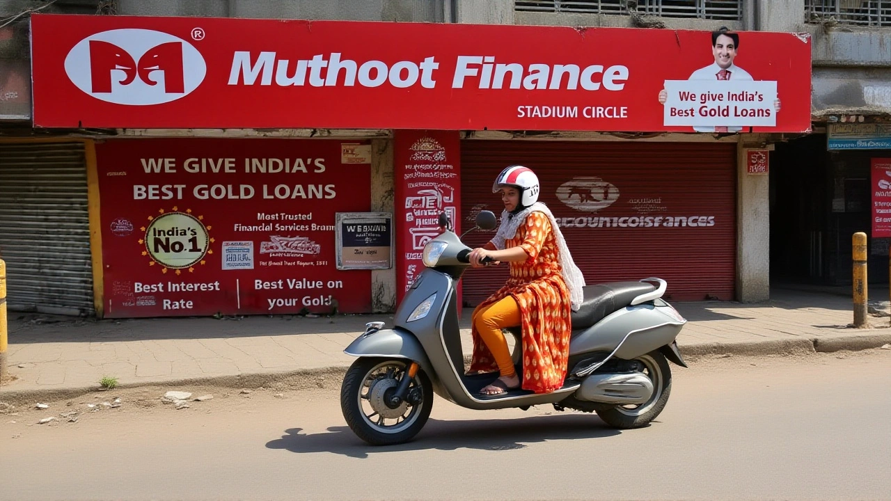 मु्यूथूट फ़ाइनेंस के शेयर 10% अपर सर्किट, Q1 में 65% लाभ बढ़ोतरी