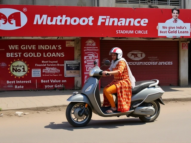मु्यूथूट फ़ाइनेंस के शेयर 10% अपर सर्किट, Q1 में 65% लाभ बढ़ोतरी