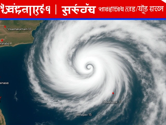 साइक्लोन मोंथा की भयानक लैंडफॉल ने काकिनाडा के आसपास बड़ा नुकसान पहुंचाया