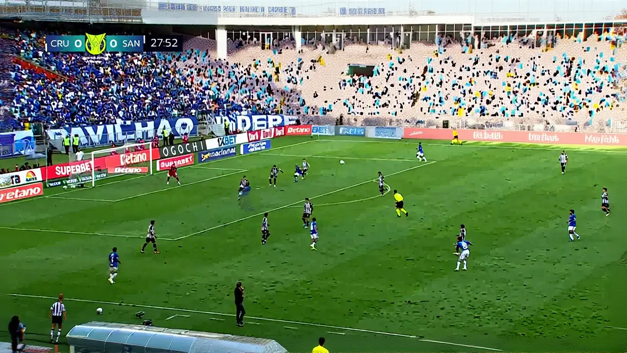 Cruzeiro-Santos: 0-0 ड्रॉ, क्लबों के बीच लंबी प्रतिस्पर्धा